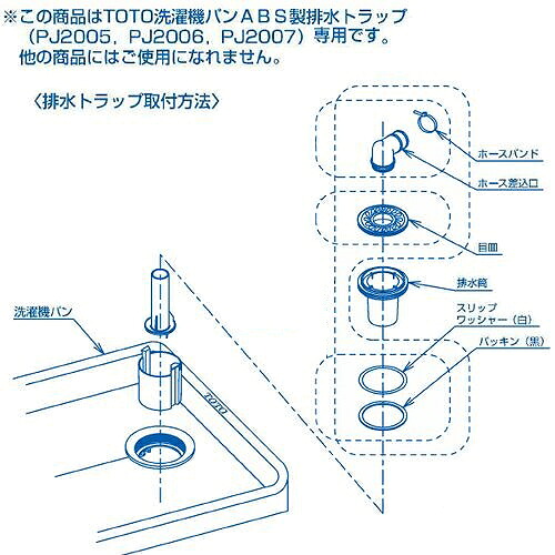 楽天市場 Toto トートー 洗濯機用品 Pwhy1 洗濯機用ホース接続用エルボ ホース差込口 佐勘金物店