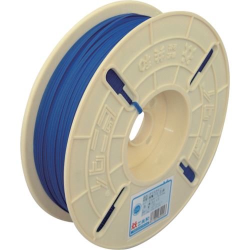 ビニタイ　ポリエチレン　リール巻　４ｍｍ×５００Ｍ　青 （品番:QCP-500-3）（注番2899779）