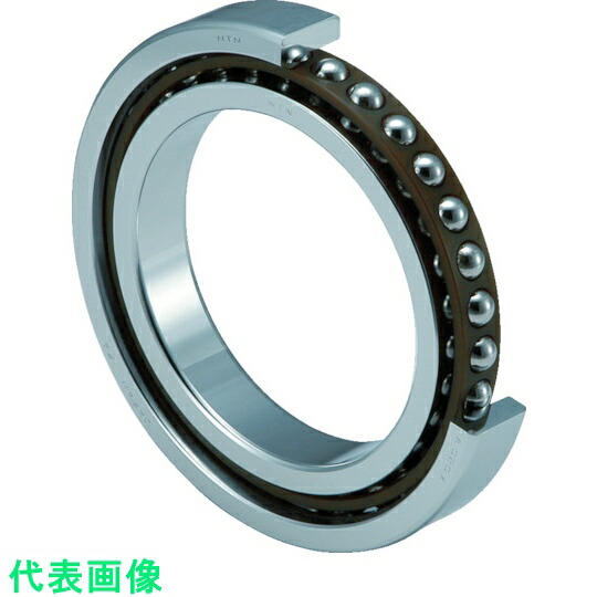NTN B中形ボールベアリング(接触角40度)内径100mm外径180mm幅34mm 〔品番:7220B〕