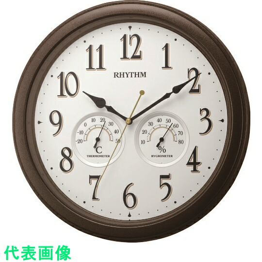 楽天市場】ＲＨＹＴＨＭ リズム 電波 壁掛け時計 連続秒針 白