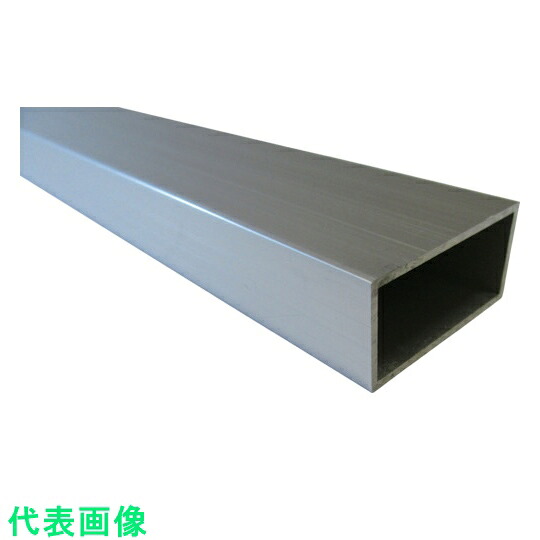 アルインコ　アルミ平角パイプ　４０Ｘ２０Ｘ１．２Ｔ　シルバー　４ｍ （品番:FB137S）（注番8494517）