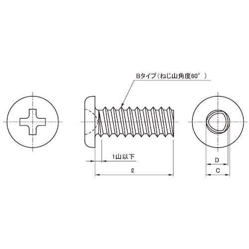 ＳＵＮＣＯ ＢＫ ステン＃０−３＋Ｂ タイ ナベ ２．０×５．０