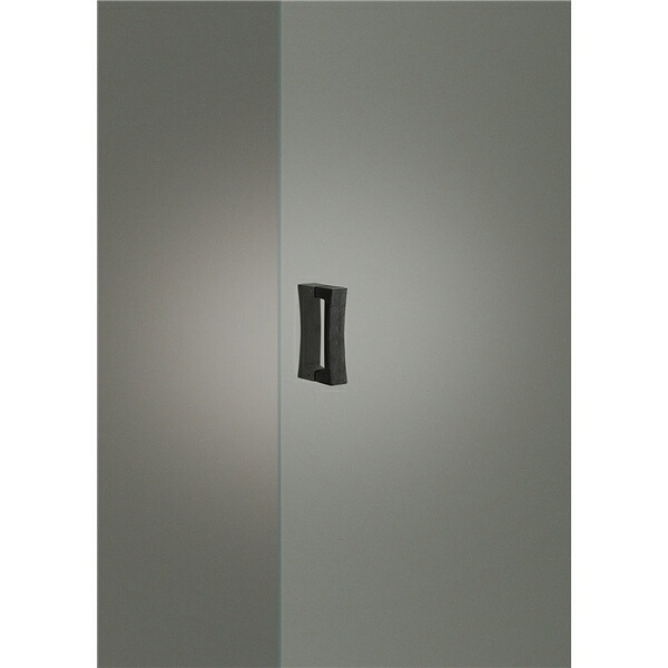 ユニオンドアハンドル　押し棒タイプ　品番：G1163-71-068-L200 (直送品、扉厚：8~18mm,ご指示下さい。)