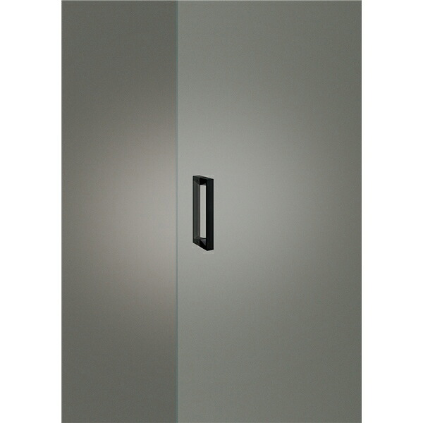 ユニオンドアハンドル　押し棒タイプ　品番：G1165-25-131-L225 (直送品、扉厚：8~18mm,ご指示下さい。)