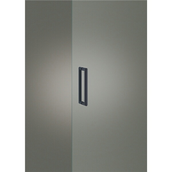 ユニオンドアハンドル　押し棒タイプ　品番：G1169-01-061-L300(直送品、扉厚：8~22mm,ご指示下さい。)｜佐勘金物店
