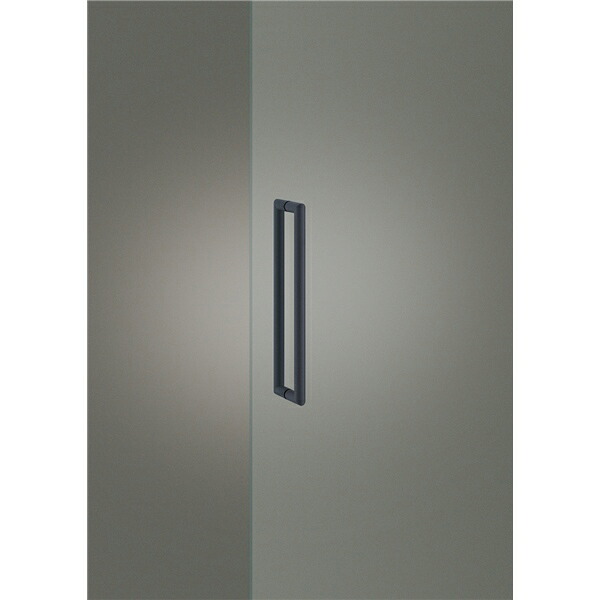 ユニオンドアハンドル　押し棒タイプ　品番：G1169-01-061-L450 (直送品、扉厚：8~22mm,ご指示下さい。)