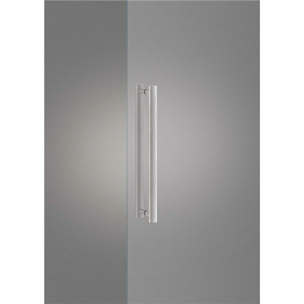 ユニオンドアハンドル　押し棒タイプ　品番：G1240-01-090-L600 (直送品、扉厚：9~18mm,ご指示下さい。)