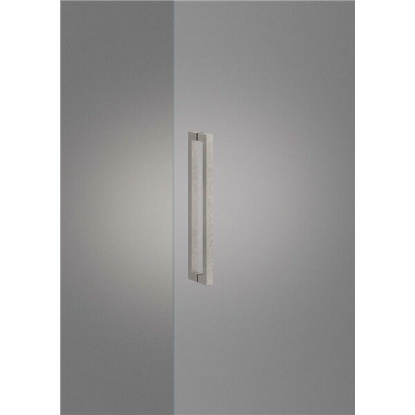 ユニオンドアハンドル 押し棒タイプ 品番:G1550-25-176-L500 (直送品、扉厚:8~22mm,ご指示下さい。)