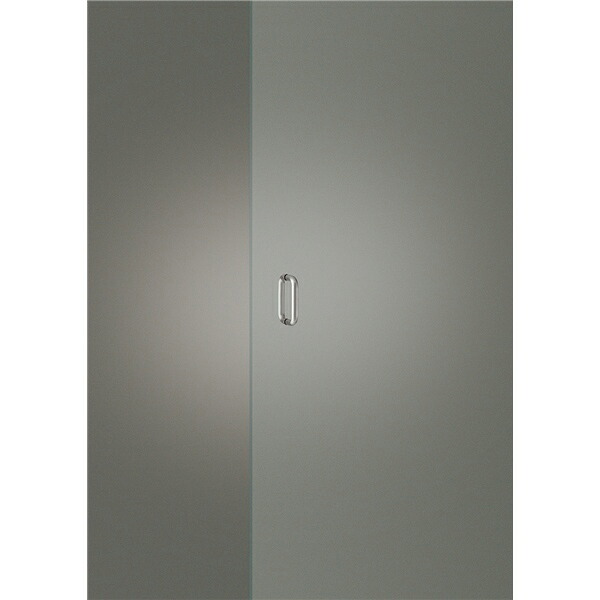 ユニオンドアハンドル 押し棒タイプ 品番:G2605-01-023-L150(直送品、扉厚:6~22mm,ご指示下さい。)|佐勘金物店