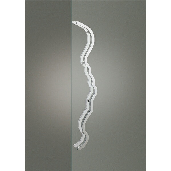 ユニオンドアハンドル 押し棒タイプ 品番:G3084-15-021-L(直送品、扉厚:8~17mm,ご指示下さい。)|佐勘金物店