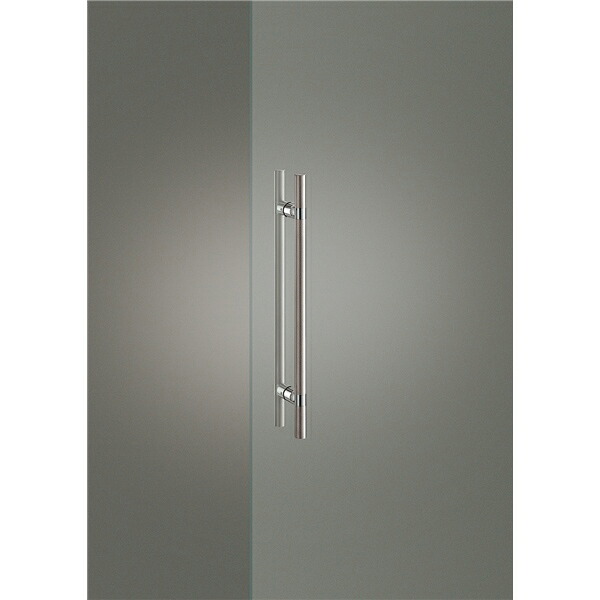 ユニオンドアハンドル　押し棒タイプ　品番：G3225-01-034 (直送品、扉厚：8~14mm,ご指示下さい。)
