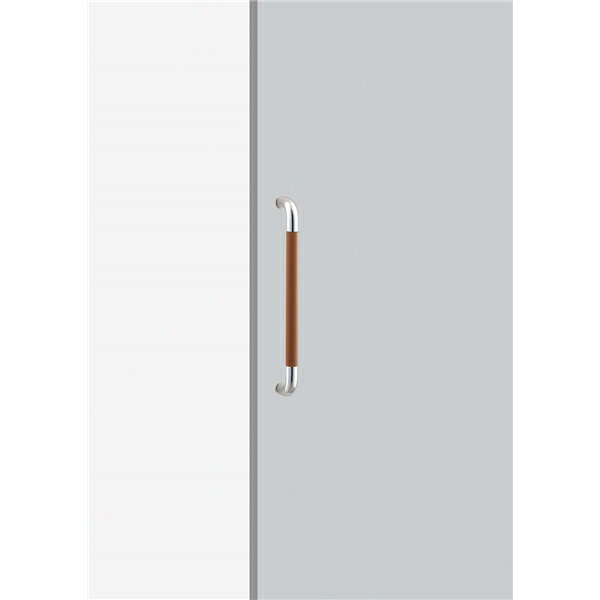 ユニオンドアハンドル　ケアハンドルタイプ品番：H2154-83-051(直送品、扉厚：25~53mm,ご指示下さい。)｜佐勘金物店