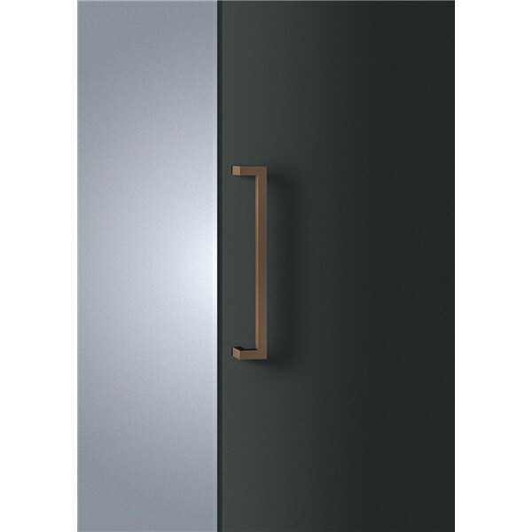 ユニオンドアハンドル　押し棒タイプ　品番：T1550-25-047-L500 (直送品、扉厚：31~49mm,ご指示下さい。)