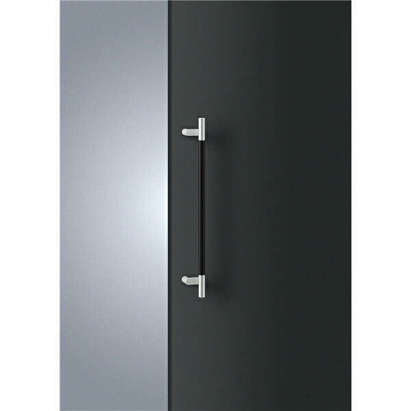 ユニオンドアハンドル 押し棒タイプ 品番:T2690-10-121-L600 (直送品、扉厚:39~46mm,ご指示下さい。)