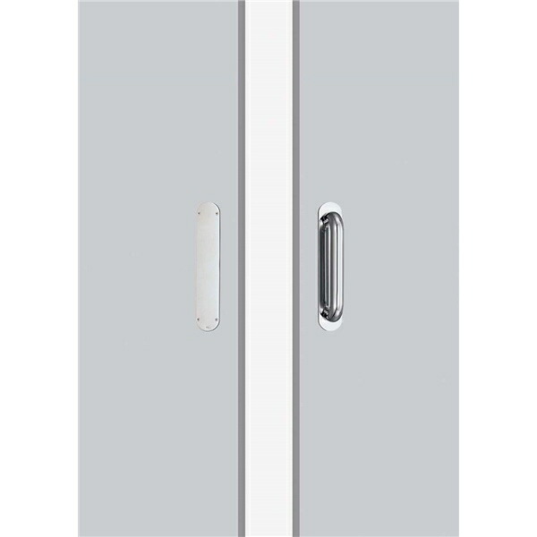 ユニオンドアハンドル　プレートタイプ品番：T5614-01-001-L500 (直送品、扉厚：25~46mm,ご指示下さい。)