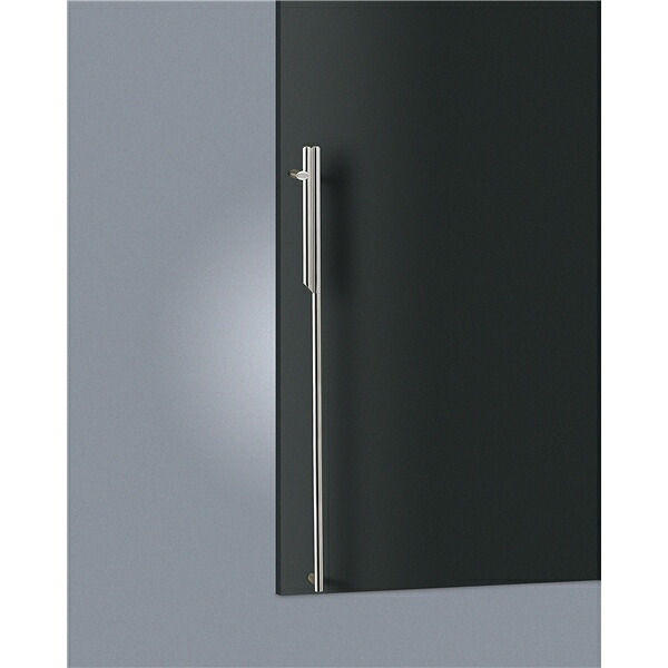 ユニオンドアハンドル　押し棒タイプ　品番：T7570-01-003-R(直送品、扉厚：37~44mm,ご指示下さい。)｜佐勘金物店