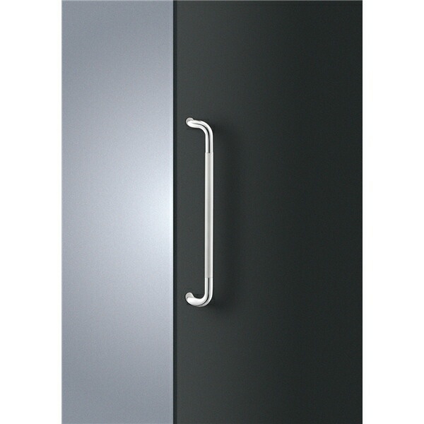ユニオンドアハンドル　押し棒タイプ　品番：T8022-01-024-L600 (直送品、扉厚：25~53mm,ご指示下さい。)