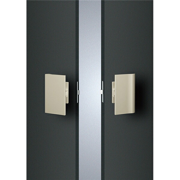 ユニオンドアハンドル　プッシュプルタイプ　品番：ULS2571-26-185-S(直送品、扉厚：33~45mm,ご指示下さい。)｜佐勘金物店