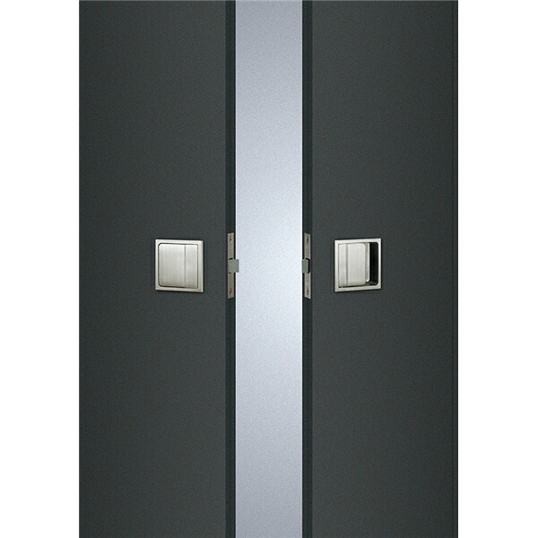 ユニオンドアハンドル　掘込タイプ　品番：ULS302-A (直送品、扉厚：40~54mm,ご指示下さい。)
