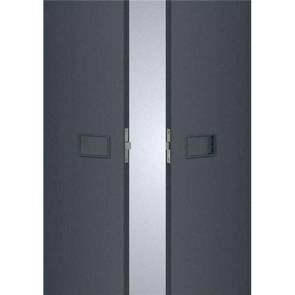 ユニオンドアハンドル　掘込タイプ　品番：ULS401-B (直送品、扉厚：40~53mm,ご指示下さい。)