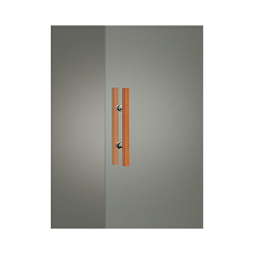 ユニオンドアハンドル　押し棒タイプ　品番：G220-35-050-L\u003d400 (直送品、扉厚：8~12mm,ご指示下さい。)
