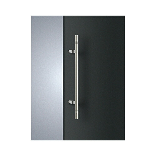 ユニオンドアハンドル 押し棒タイプ 品番:G721-26-038(直送品、扉厚:8~18mm,ご指示下さい。)|佐勘金物店