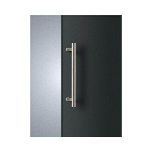 ユニオンドアハンドル 押し棒タイプ 品番:T25-01-023-L550 (直送品、扉厚:38~45mm,ご指示下さい。)