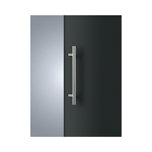 ユニオンドアハンドル　押し棒タイプ　品番：T52-01-001-L600(直送品、扉厚：38~44mm,ご指示下さい。)｜佐勘金物店 24,575円