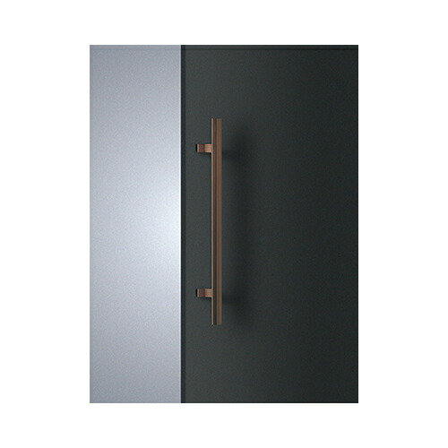 ユニオンドアハンドル 押し棒タイプ 品番:T520-26-047-L600 (直送品、扉厚:37~42mm,ご指示下さい。)