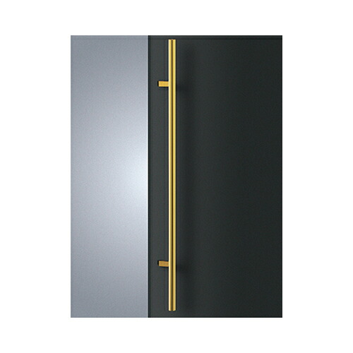 ユニオンドアハンドル　押し棒タイプ　品番：T52-15-001-L1200 (直送品、扉厚：37~47mm,ご指示下さい。)