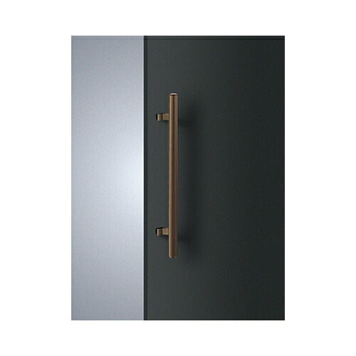 ユニオンドアハンドル 押し棒タイプ 品番:T580-26-047-L600 (直送品、扉厚:37~42mm,ご指示下さい。)