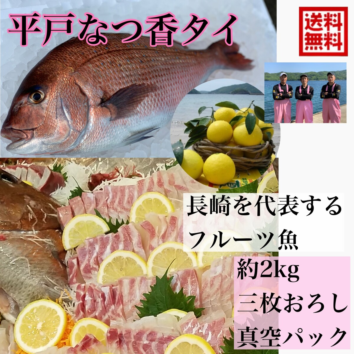 【楽天市場】青空レストラン フルーツ魚 送料無料 平戸なつ香タイ