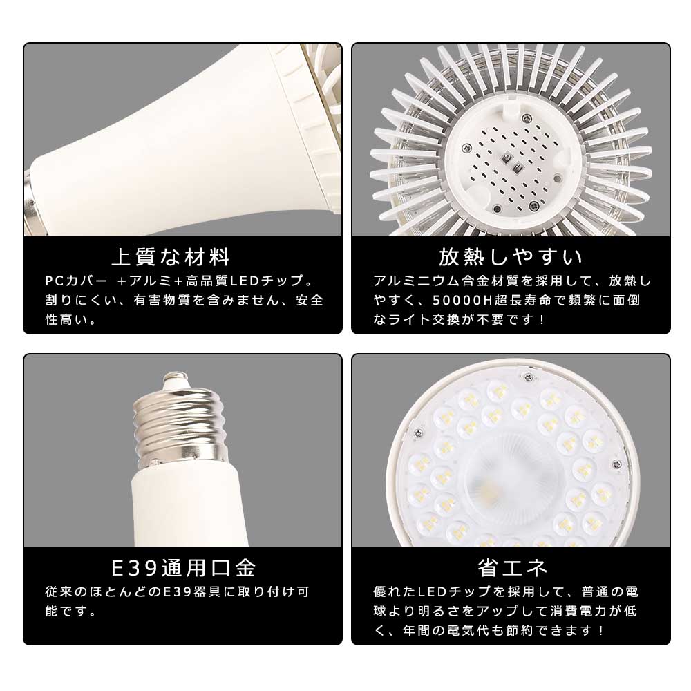 贈物 施設照明 LED高天井 400w相当(100W) <br>省エネタイプ 一体型