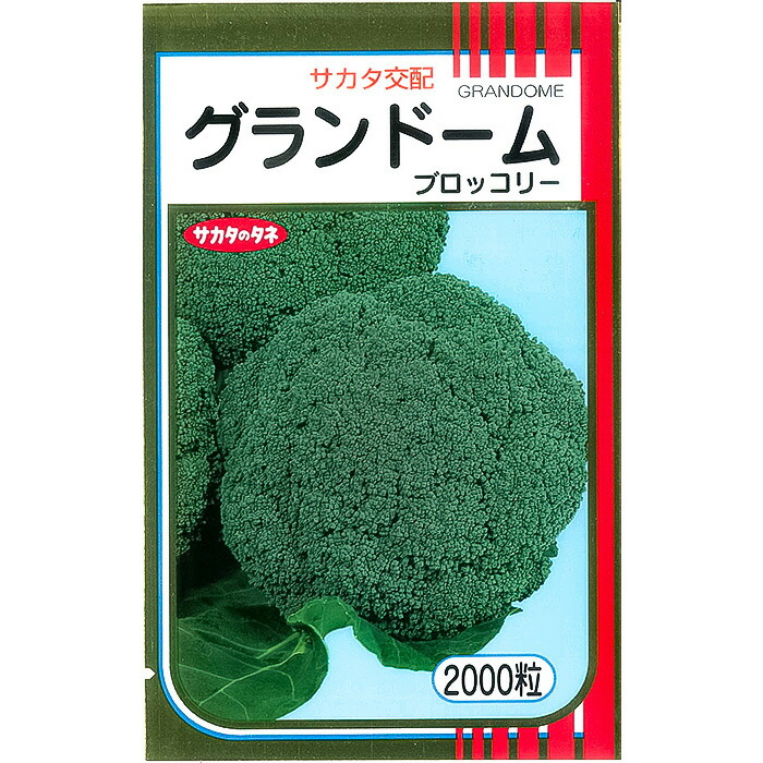 楽天市場】【ブロッコリー】レイトドーム〔サカタ交配〕/2000粒