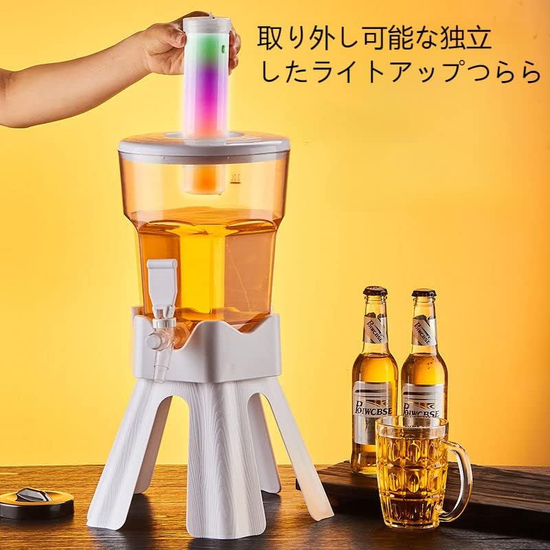 【楽天市場】ビール樽 ビール容器 業務用ワインキャノンバー KTVコーラ樽 生ビール樽容器 3L ビール樽 タップ付きビール樽：サカツクストア