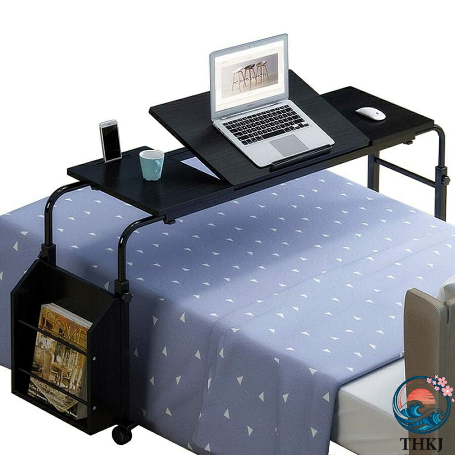 【全品2点で5%OFF】オーバーベッドテーブル 高さ合わせる 臥榻一覧表 キャスター付き添い人 マイコン事務机 角度合わせる 修める机 寝椅子 肌理調 介護 助けること一覧表 精神的な統合飾り気の無い テレ細工物 作
