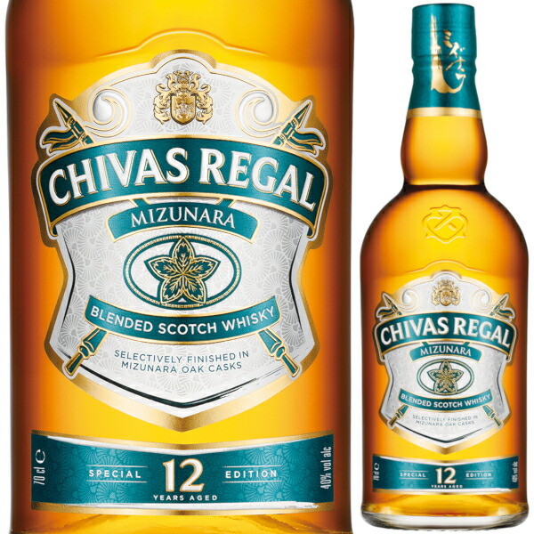 CHIVAS REGAL 12年 ミズナラ樽 700ml 6本セット シーバス 楽天市場】シーバスリーガル ミズナラ 12年 700ml ブレンデッド
