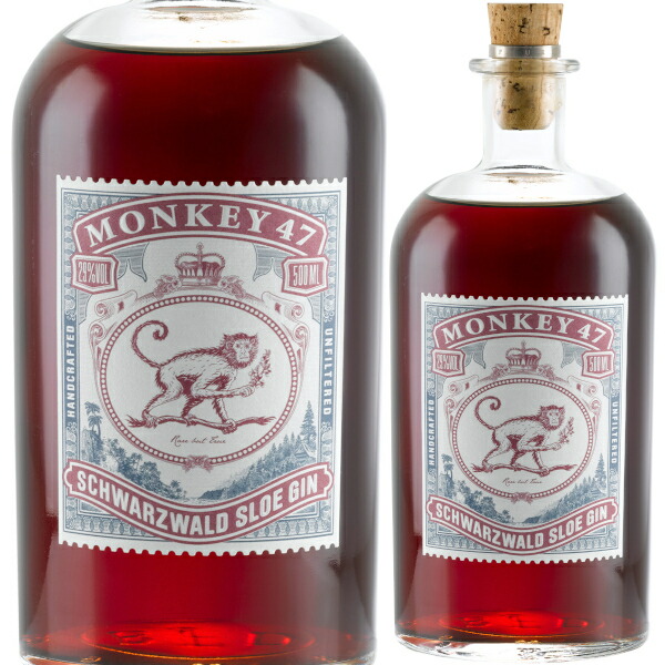モンキー47 スロージン 500ml 29％ ドイツ MONKEY 47 【1本】 5,616円