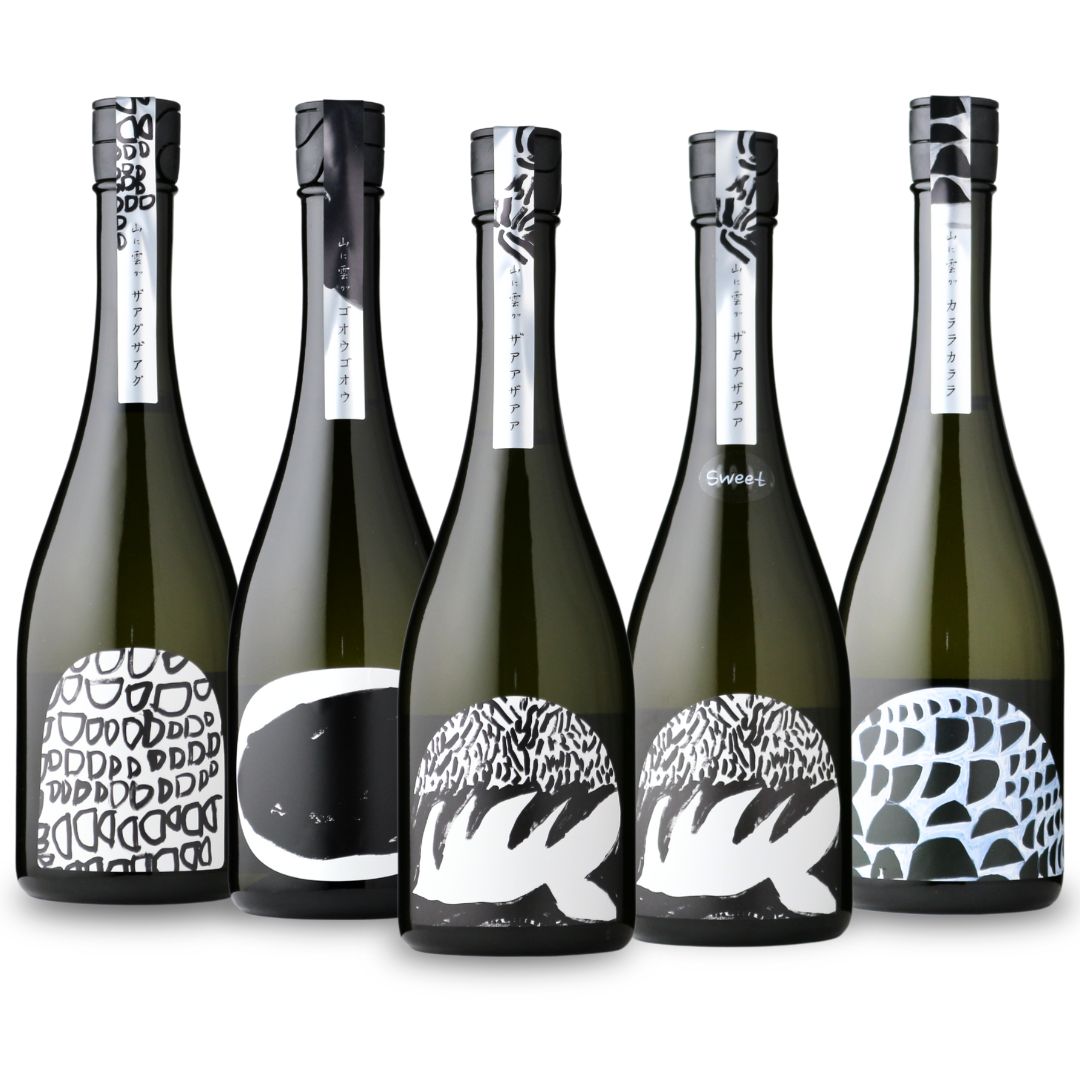 山に雲がスクラムセット【日本酒 川澤酒造 高知 720ml 5本】【送料無料】【北海道・沖縄は送料950円】｜酒舗 井上屋