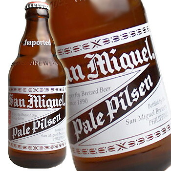 絶妙なデザイン 瓶 サンミゲール 3ml 24本入り ケース売り フィリピン 送料無料 ビール フィリピン Proceso Hn