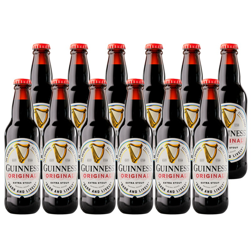 楽天市場】瓶ビール ギネス エクストラスタウト 330ml 小瓶 1本