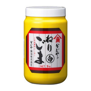 かどや ねりごま 白 1kg 1ケース 12入り 調味料 送料無料 北海道 沖縄は送料1000円を加算