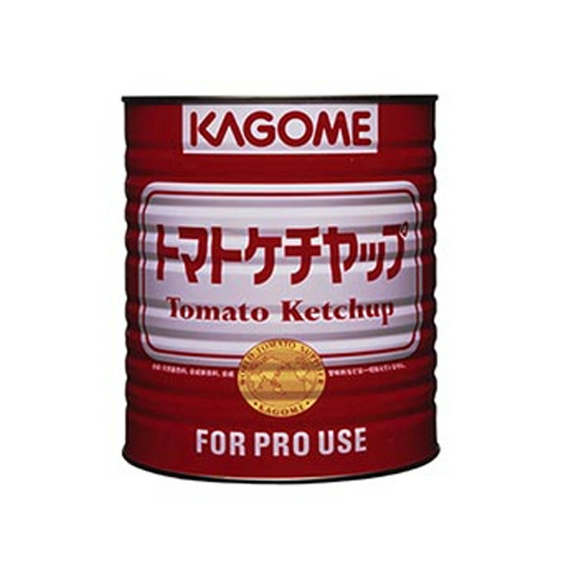 カゴメ トマト ケチャップ レギュラー 業務用 1号缶 3,300g 6個 1ケース 送料無料 北海道 沖縄は送料1000円 クール便は800円加算