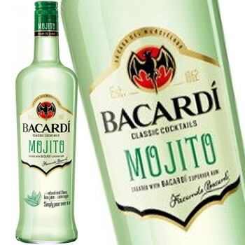 楽天市場 バカルディ クラシック カクテルズ モヒート 700ml Bacardi Classic Cocktails Mojito サカツコーポレーション楽天市場店