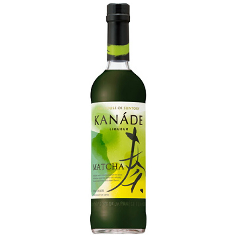 サントリー リキュール 奏 Kanade 抹茶 700ml 6本入り 1ケース ケース売り まとめ売り 業務用 送料無料 北海道 沖縄は送料1000円 クール便は800円加算