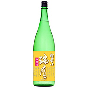 瑞鷹 ずいよう 本醸造 超辛口 1.8L 6本セット 日本酒 熊本県 地酒 九州の酒 清酒 送料無料 北海道 沖縄は送料1000円 クール便は800円加算 1800ml ダンボール配送