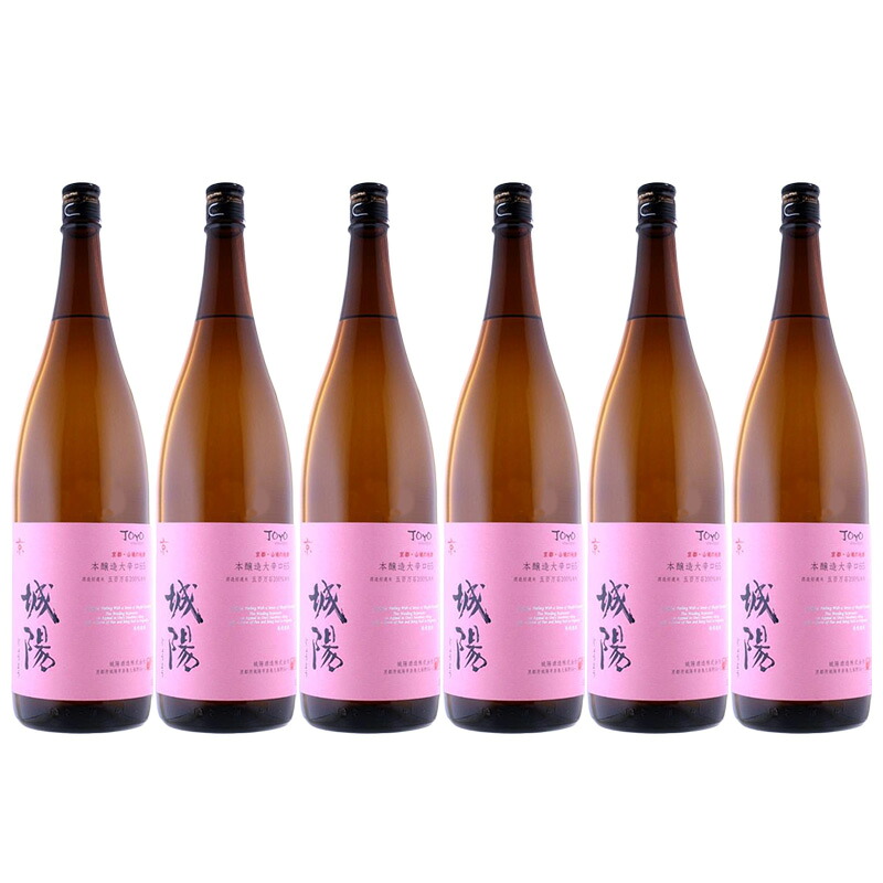 城陽 本醸造 大辛口 65 1.8L 1ケース 6本入り 1800ml 日本酒 清酒 送料無料 北海道 沖縄は送料1000円 クール便は800円加算 ダンボール配送