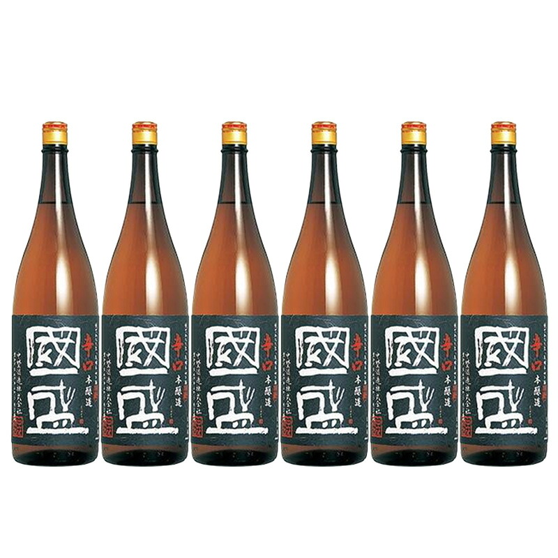 國盛 上撰 本醸 辛口 1.8L 1800ml 1ケース 6本入り 日本酒 清酒 送料無料 北海道 沖縄は送料1000円 クール便は800円加算