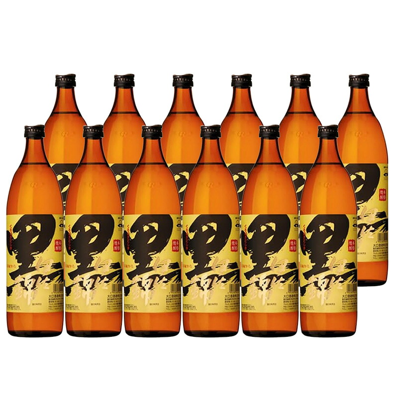 黒伊佐錦 くろいさにしき 大口酒造 芋 25度 900ml 1ケース 12本入り 焼酎 芋焼酎 鹿児島県 送料無料 北海道 沖縄は送料1000円 クール便は800円加算