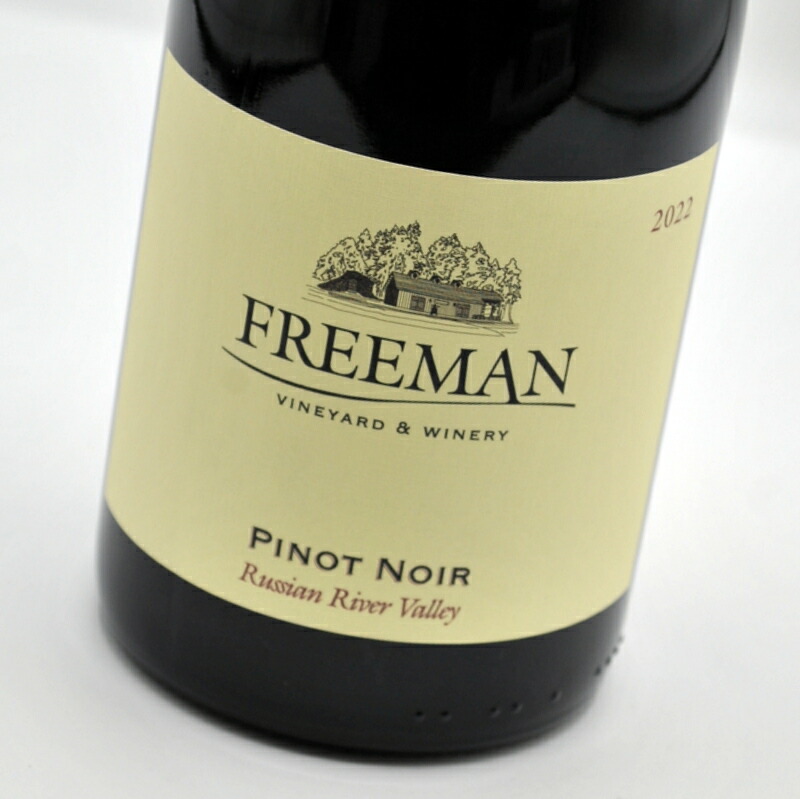ピノ・ノワール　ロシアン・リヴァー・ヴァレー[2022] フリーマン・ヴィンヤード＆ワイナリー Pinot Noir Russian River Valley Freeman Vineyard&Winery 【カリフォルニア・赤ワイン】
